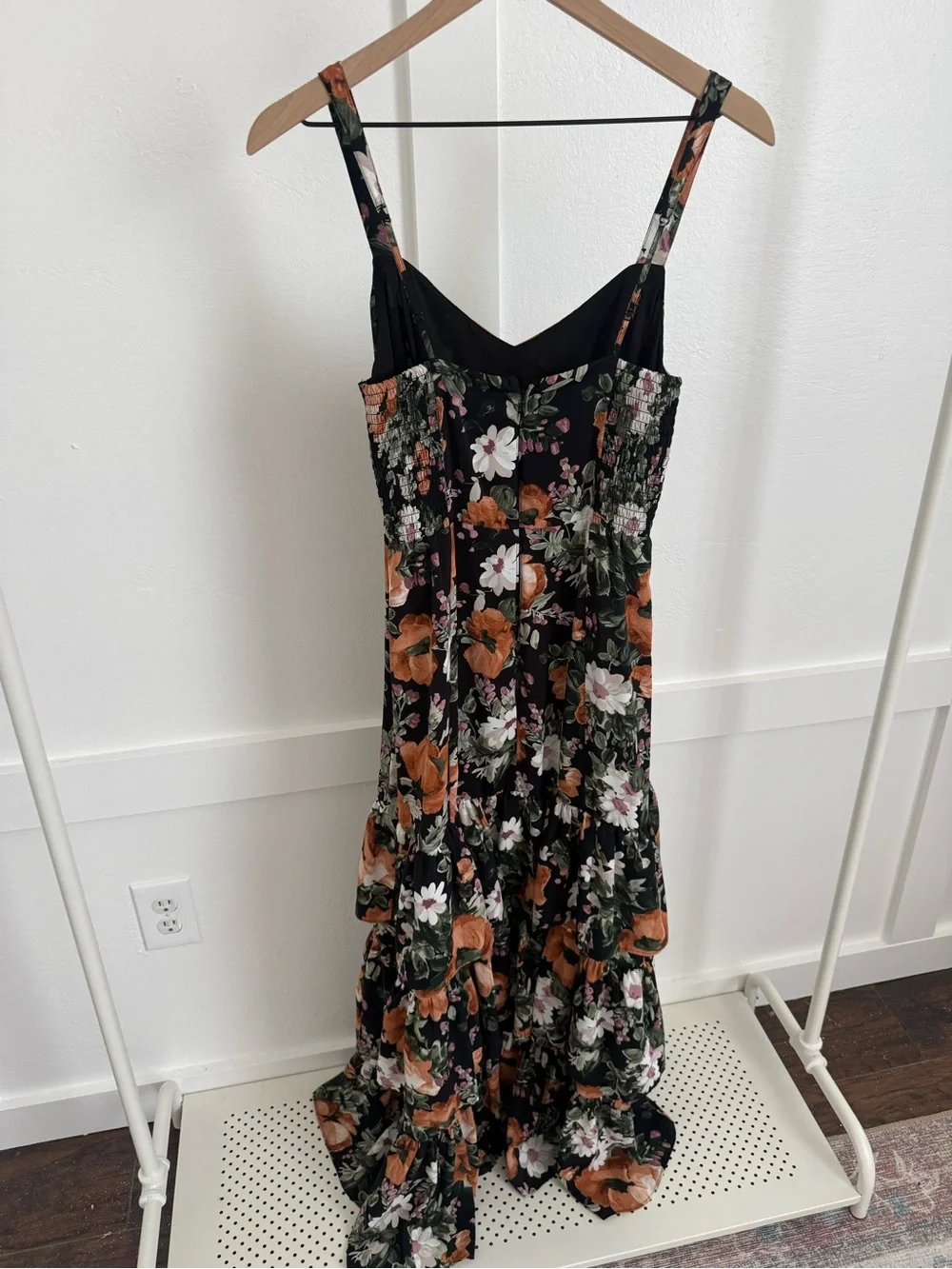 Abercrombie & Fitch Floral Tiered Maxi Dress